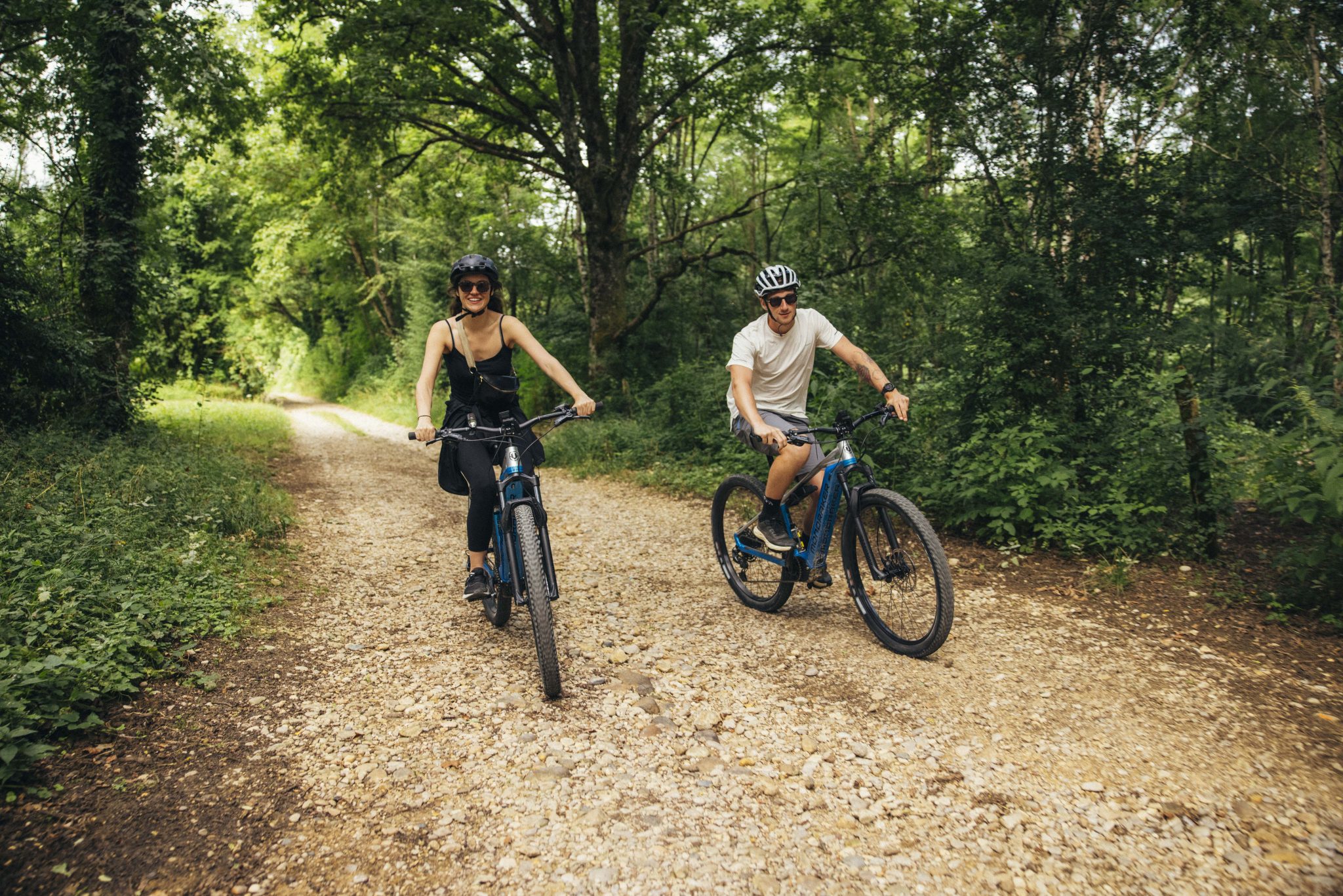 Balade à vélo au fil de la Saône sur L'Escampette